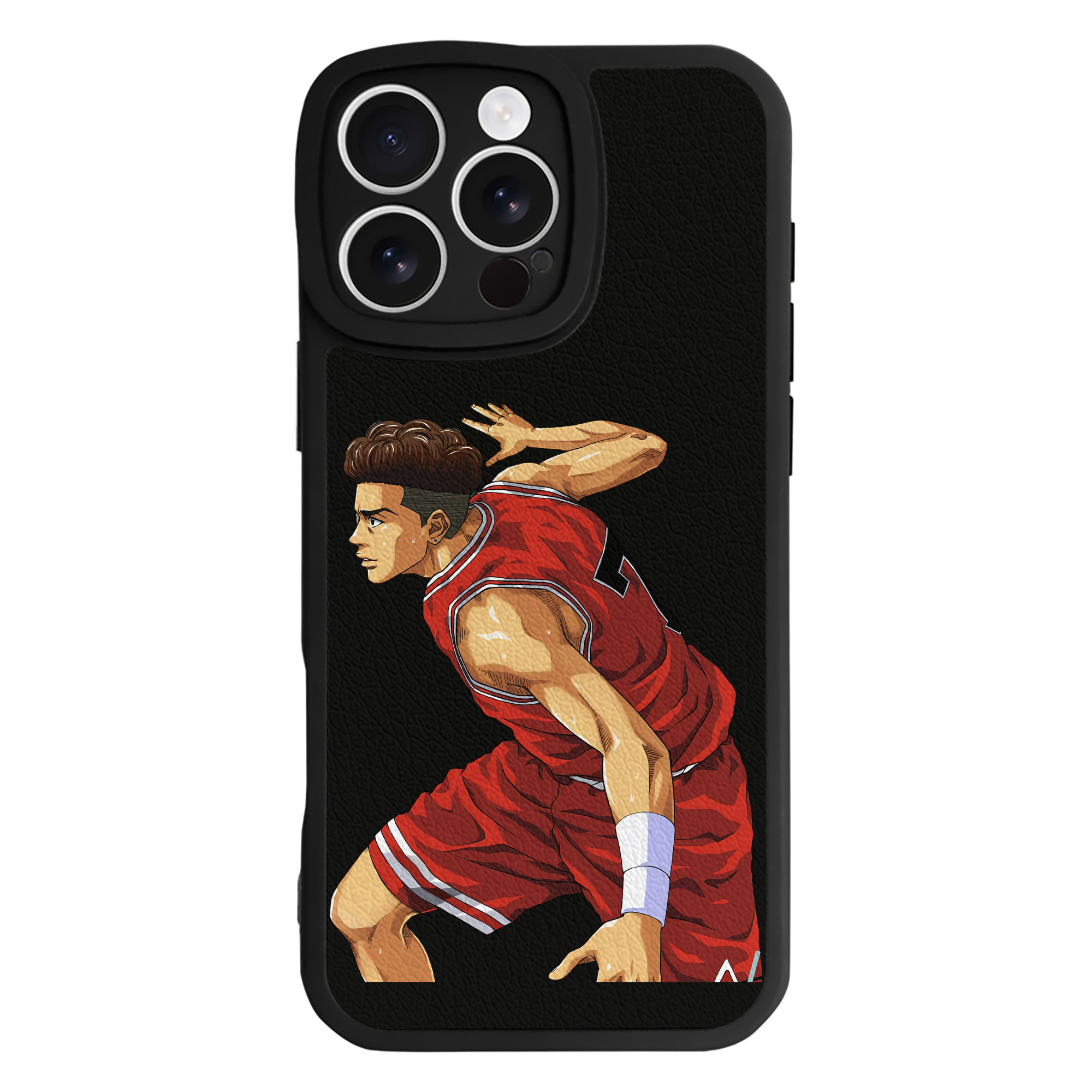 （画像用） SLAM DUNK／スラムダンク 【iPhone 16シリーズ対応】シリコンスマホケース（レザー調） 材質：シリコン